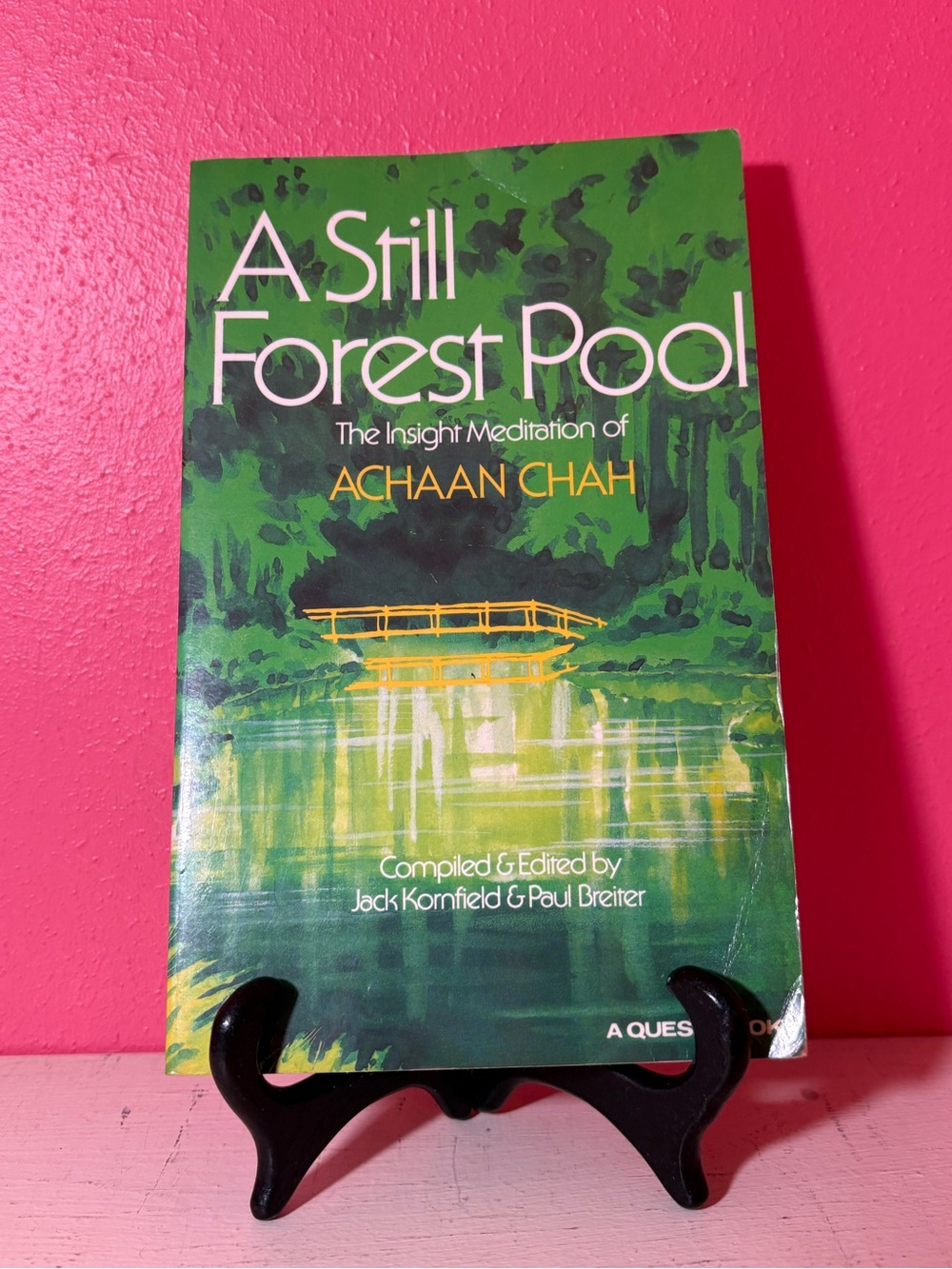 Vintage A Still Forest Pool The Insight Meditation of Achaan Chah GUC Retro Mind